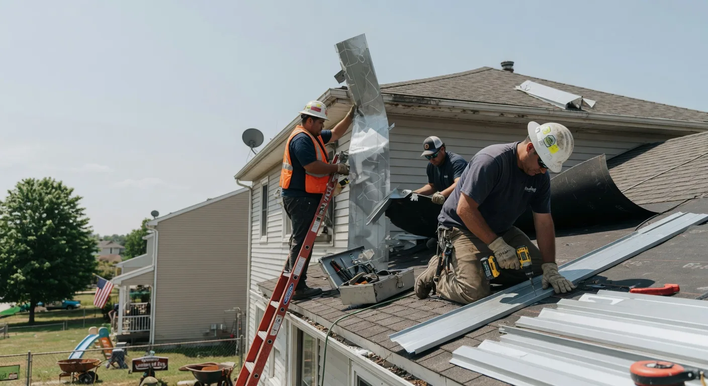Storm Damage Metal Roof Repair in Jekyll Island, GA